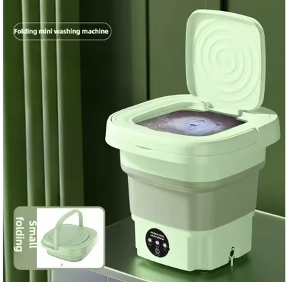 AquaHome - Lavadora Portatil Plegable 8L
