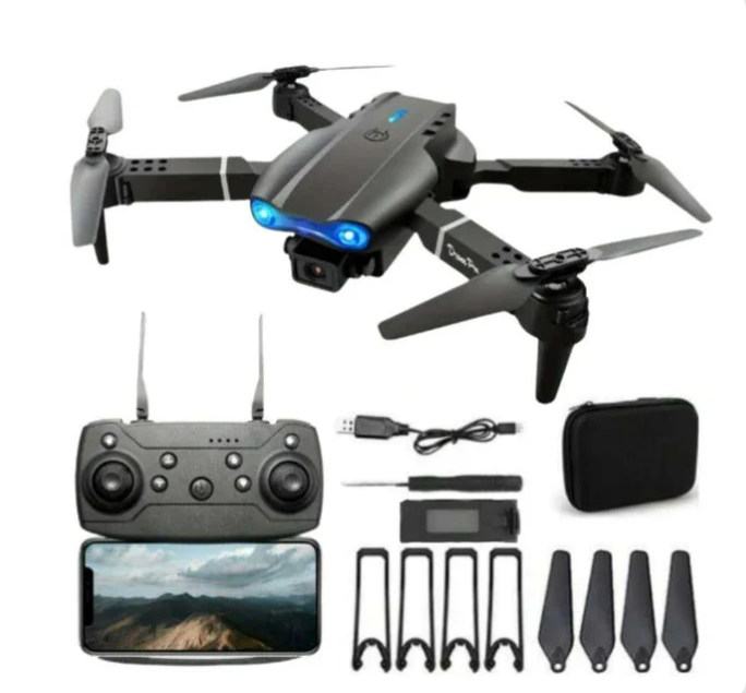 Dron Pro 4k WIFI + Control de Alta Definición - (BATERÍA Y ESTUCHE DE REGALO)