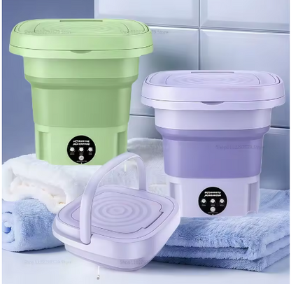 AquaHome - Lavadora Portatil Plegable 8L
